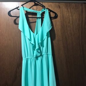 Teal dress size medium worn once